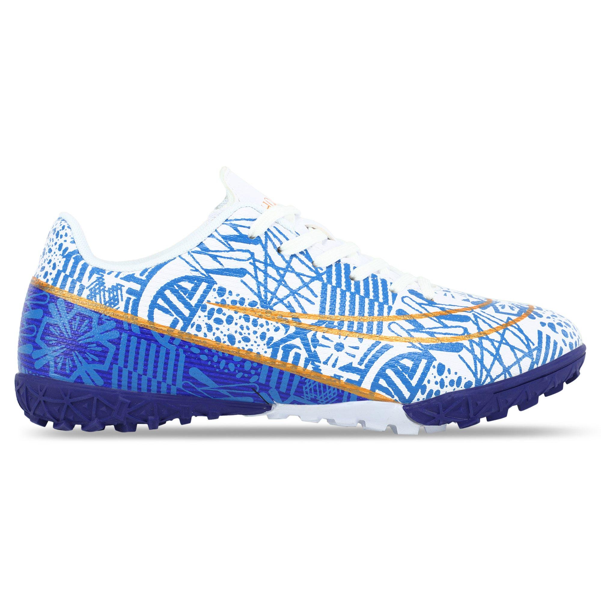 Сороконіжки футбольні HO&KO 2301-1-35-39-3 р. 38 Білий/Блакитний