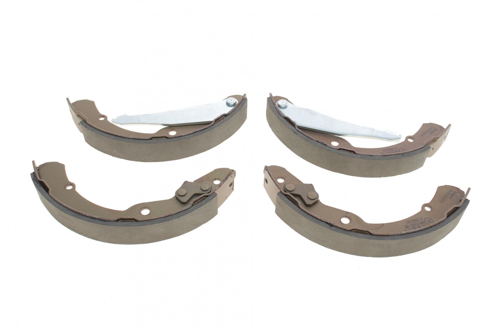 Колодки тормозные задние DELPHI для VW Caddy II 95-04 барабанные 230x30 мм (LS1784)