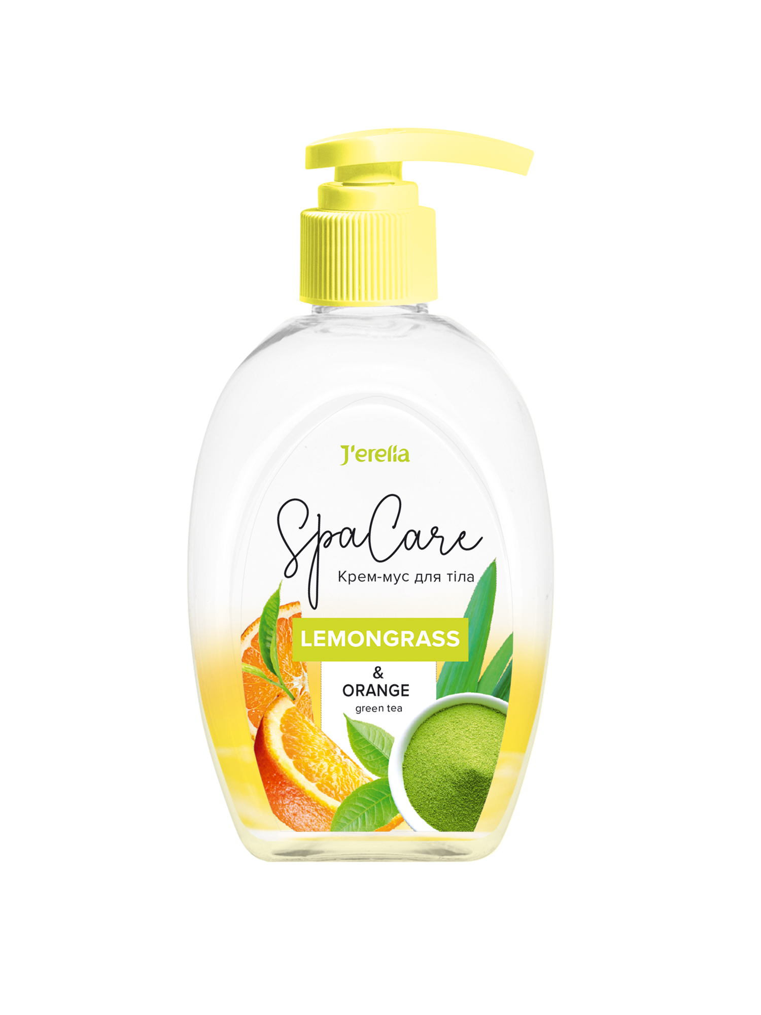 Крем-мусс для тела Jerelia Lemongrass & Оrange 330 мл (21542) Крем-мусс для тела Jerelia Lemongrass & Оrange 330 мл (21542)