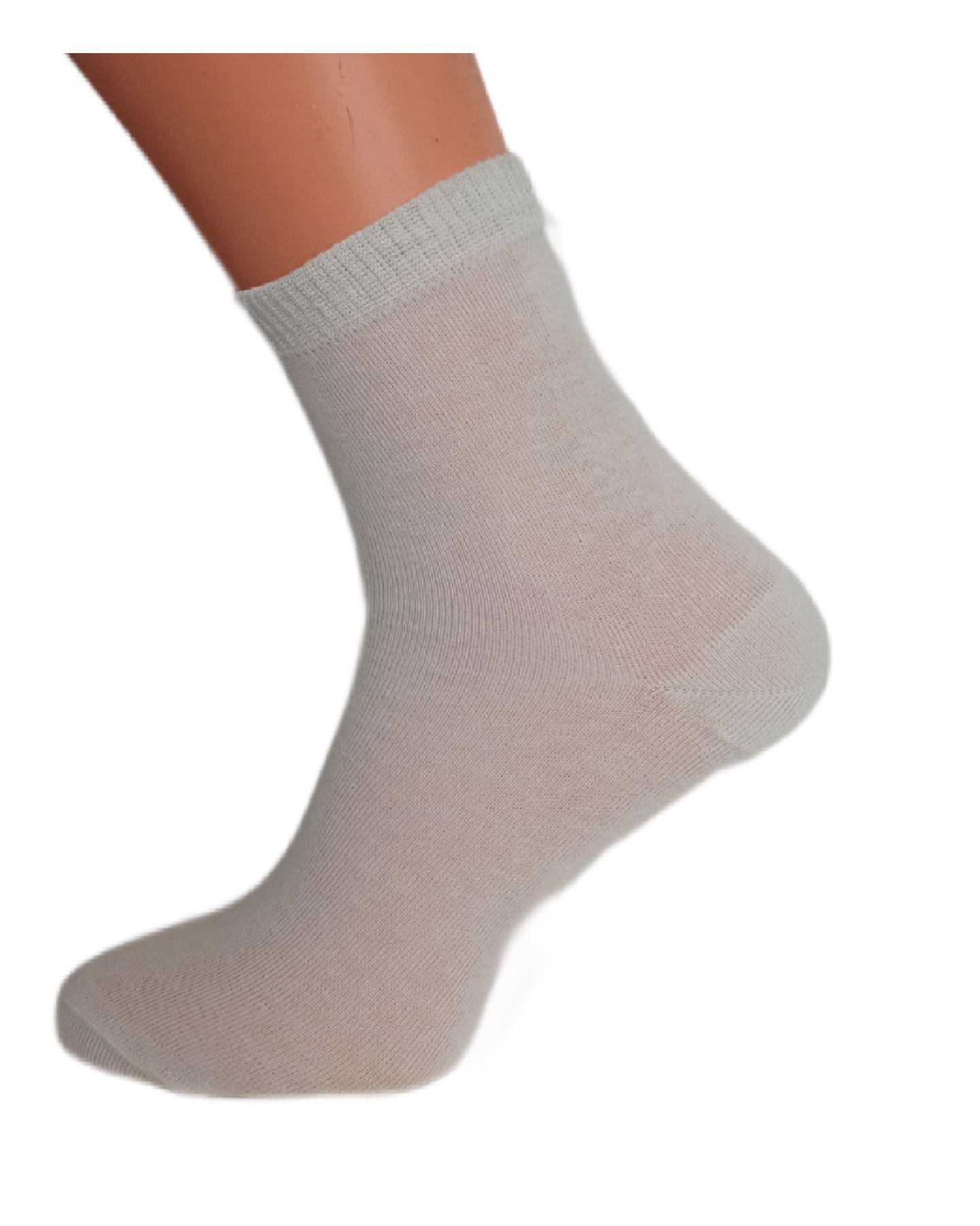 Носки Новая пара 436-301 средние без эластана р. 39-41 Белый (2301043613195)