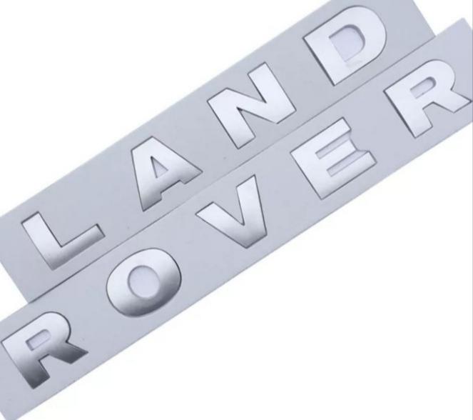 Надпись Land Rover Буквы Lr062324 Серый матовый - фото 2