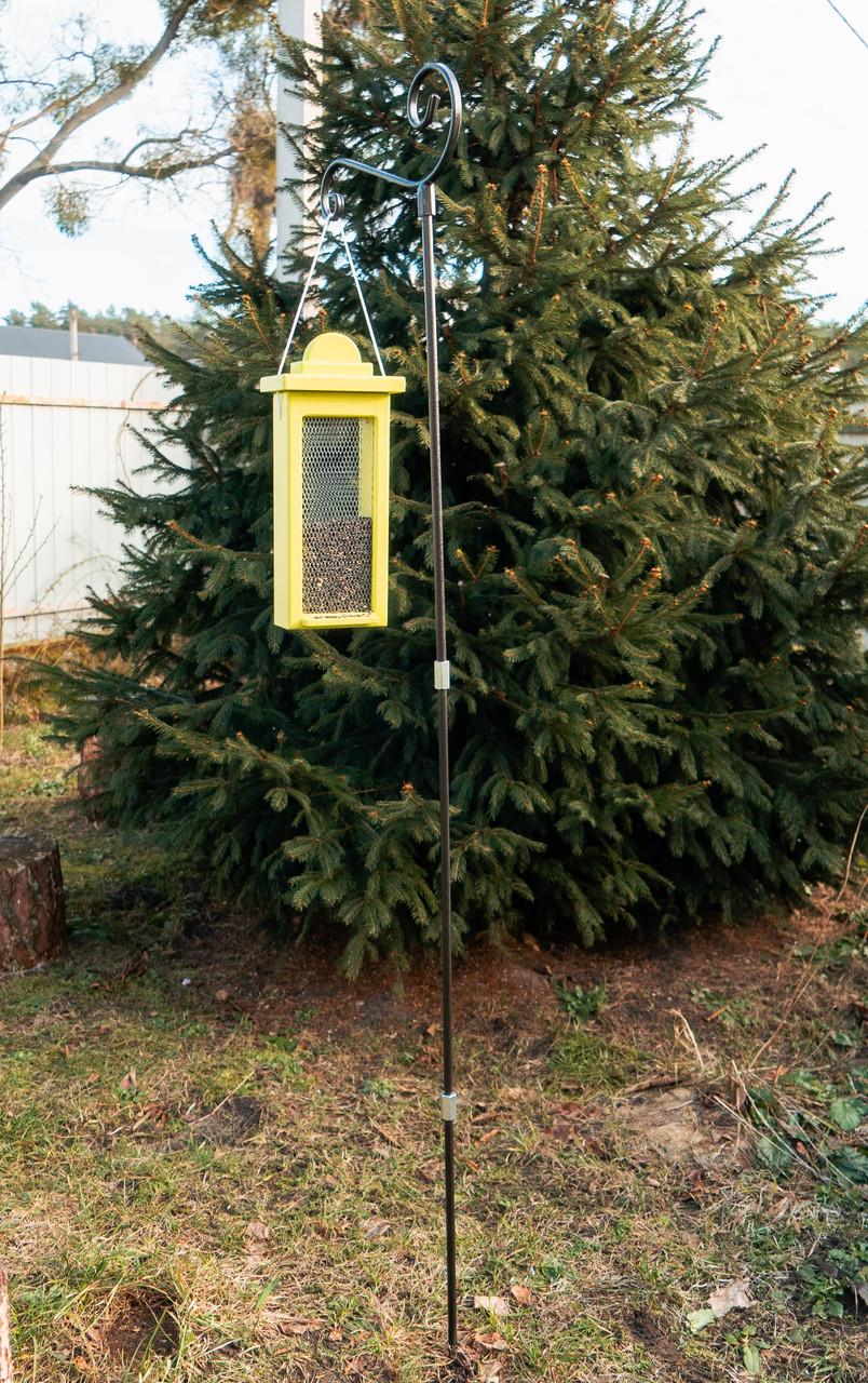 Кормушка для птиц подвесная Эйрен бункерного типа 40х18х11 см из сосновой древесины. - фото 7 Кормушка для птиц подвесная Эйрен бункерного типа 40х18х11 см из сосновой древесины. - фото 7