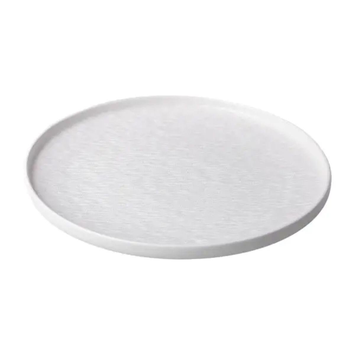 Тарілка керамічна плоска HP-7-732 25 см Білий (A-033217) - фото 4