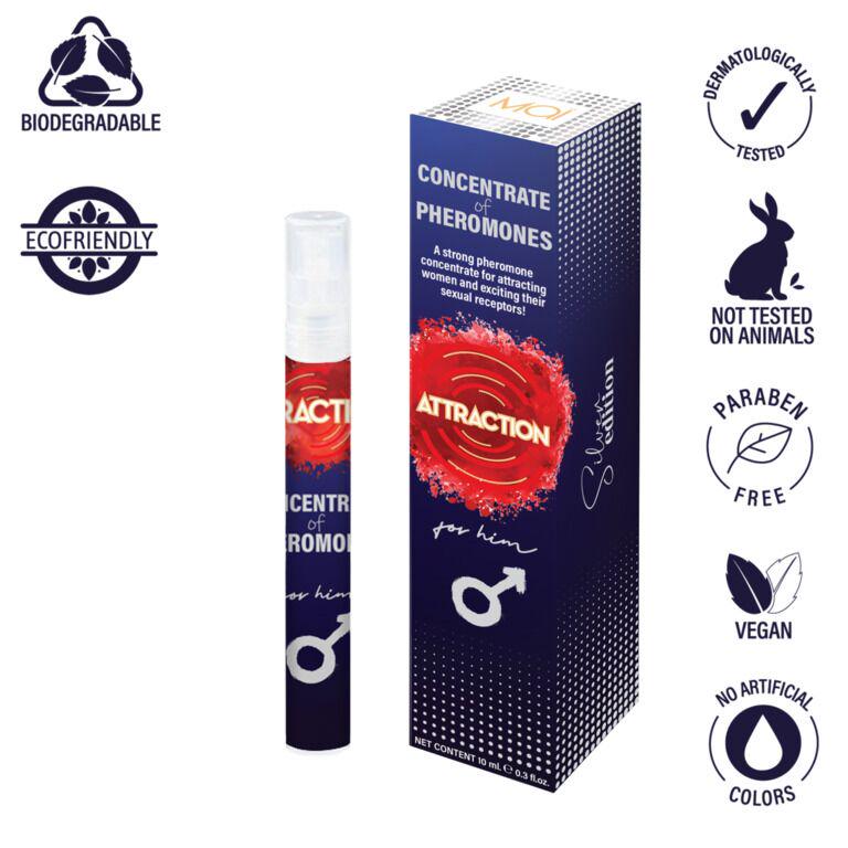 Спрей з феромонами Concentrated Pheromones for Him Attraction 10 мл - фото 2