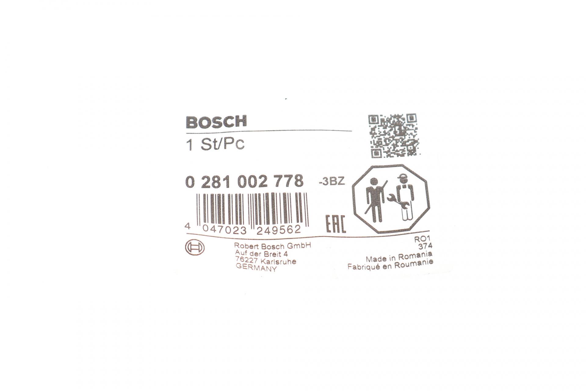 Датчик положения коленвала Fiat Ducato 2.3JTD- (0 281 002 778) - фото 2
