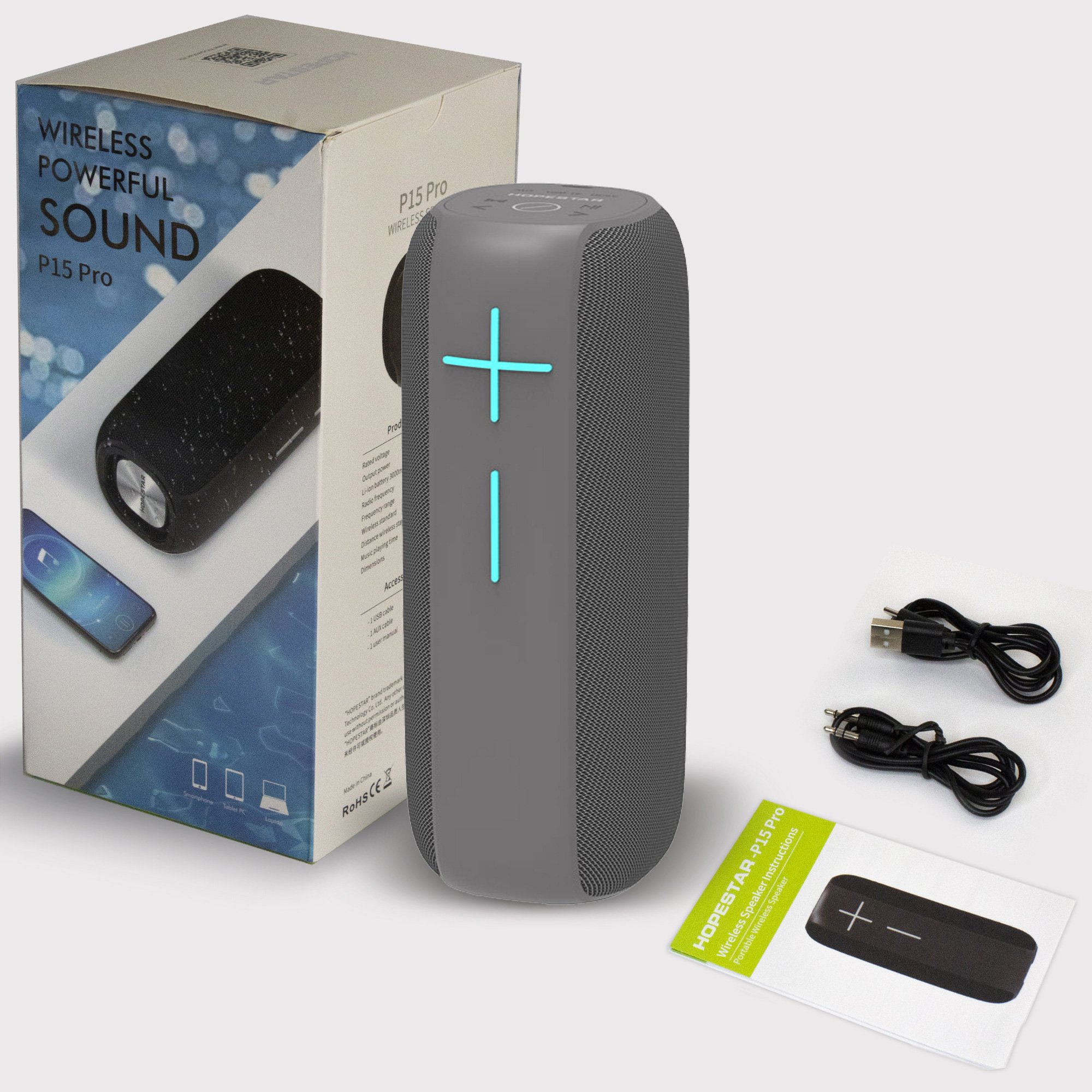 Акустическая система Hopestar P15 Pro Серый - фото 1 Акустическая система Hopestar P15 Pro Серый - фото 1