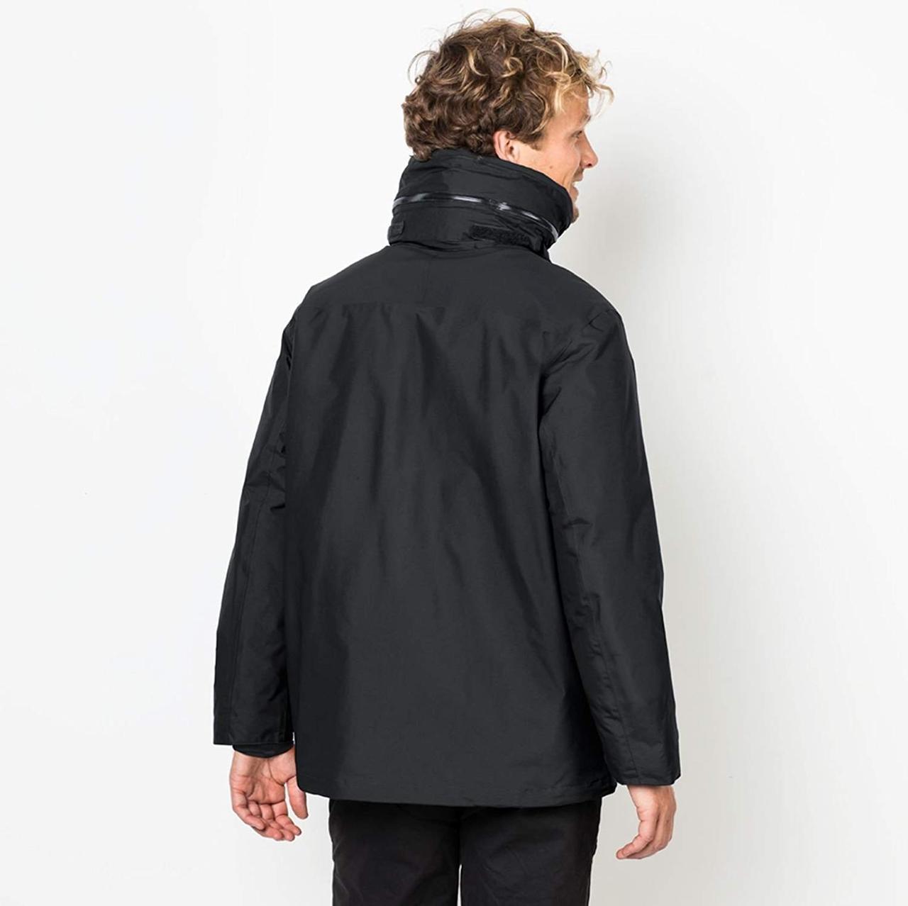 Куртка чоловіча Jack Wolfskin Yukon 1109781 XXL Black - фото 3