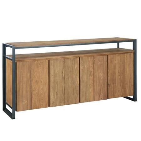 Комод Loft NS-261 930x2000x400 мм Черный (6156d5933edc877ba8589b64)