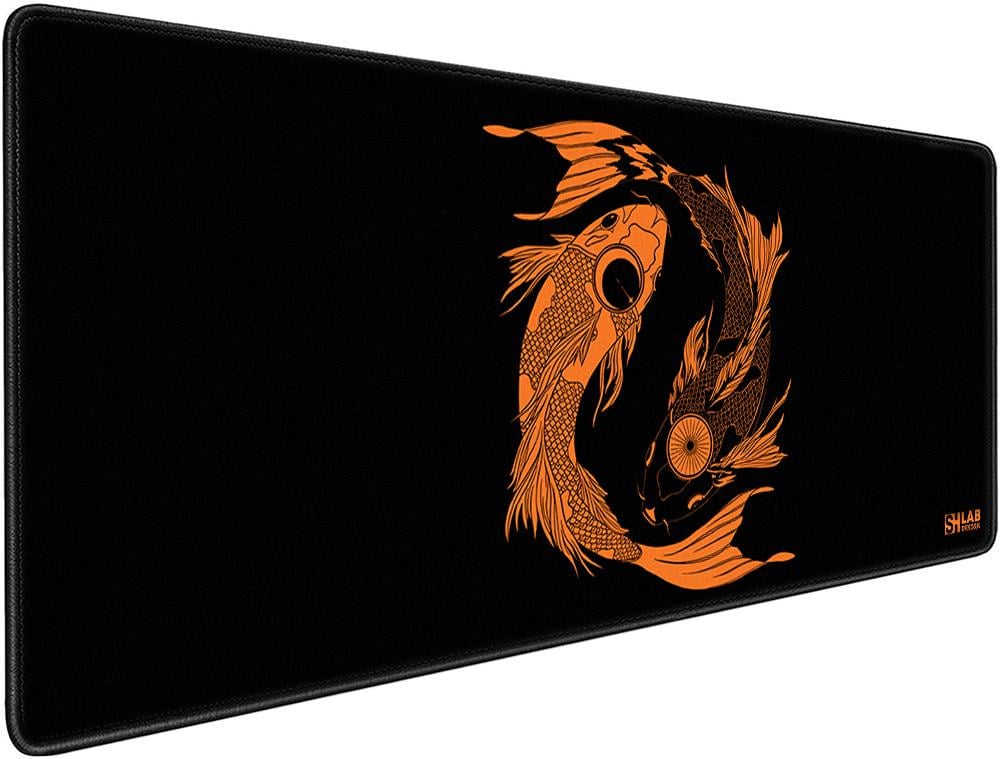 Коврик для мышки SHLab Black/Orange Koi Fish SHM-783 70х30 см (37037)