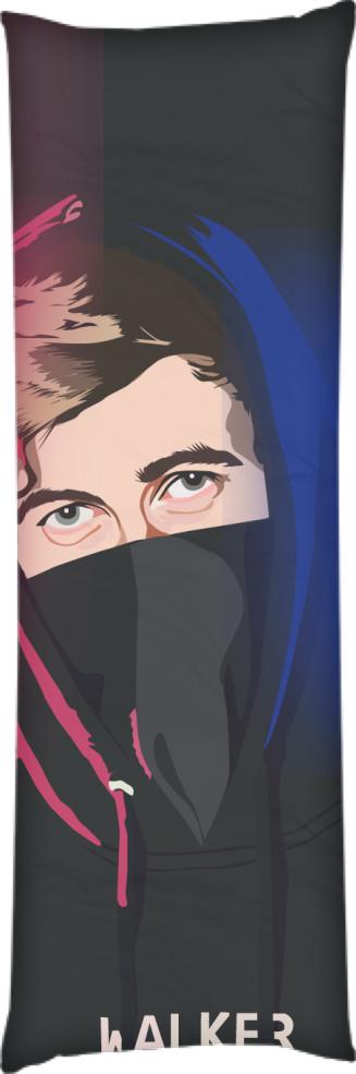Подушка дакимакура Alan Walker 60x180 см (14100490) Подушка дакимакура Alan Walker 60x180 см (14100490)