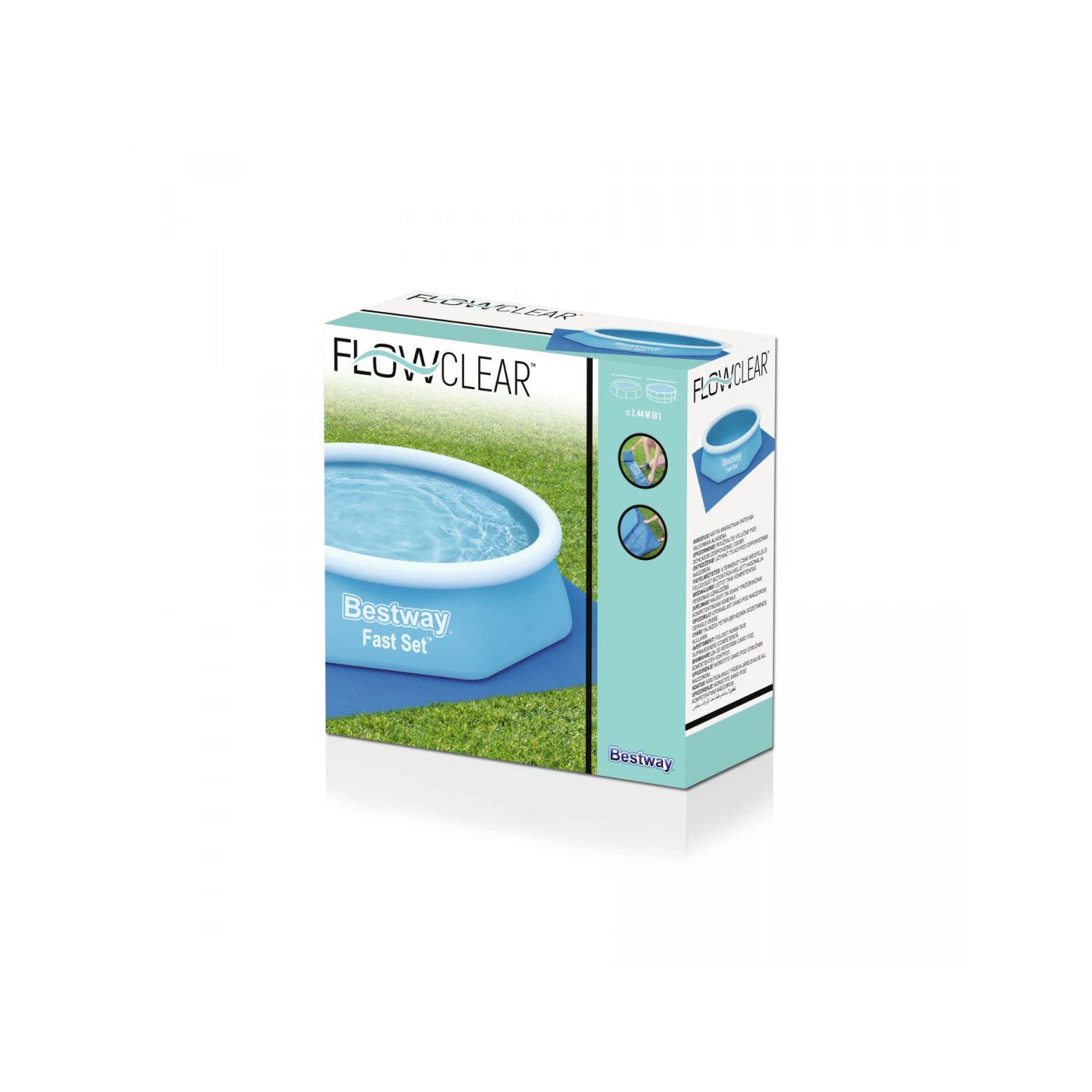 Коврик для бассейна Bestway 8 футов 274x274 см - фото 6 Коврик для бассейна Bestway 8 футов 274x274 см - фото 6