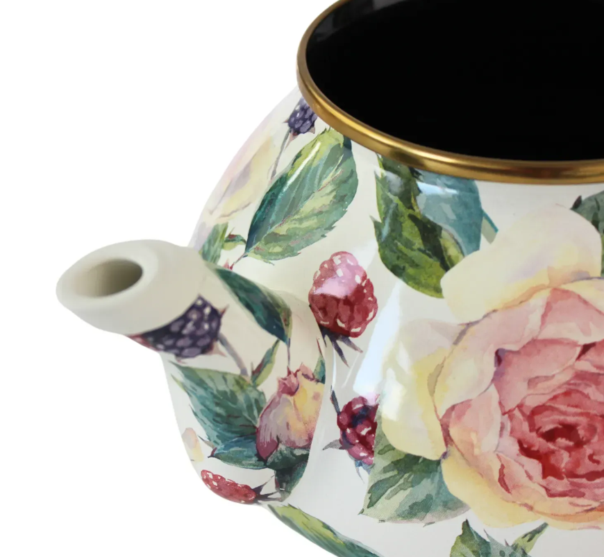 Чайник эмалированный PEONY Elmani с крышкой 2,2 л - фото 6