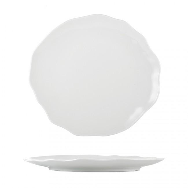 Тарелка Lubiana Stone Age 33 см Белый (HL4658W) - фото 2 Тарелка Lubiana Stone Age 33 см Белый (HL4658W) - фото 2
