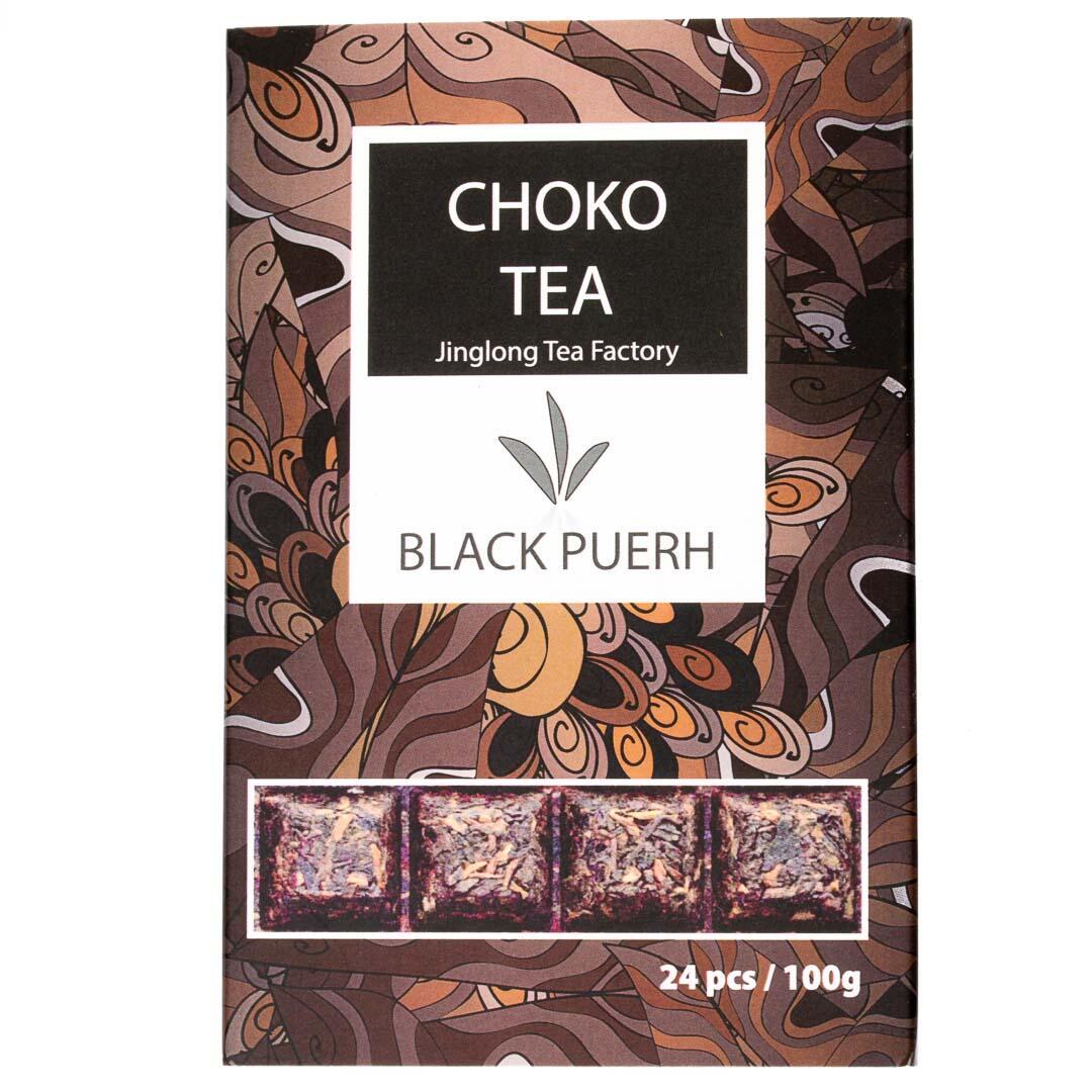 Чай Шу Пу Эр Цзин Лун Дорожный 2020 г. 100 г