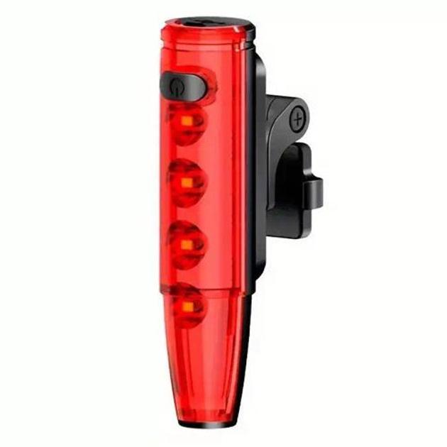Велофонарь LEADBIKE LD77-LS-4 LED с лазерной разметкой