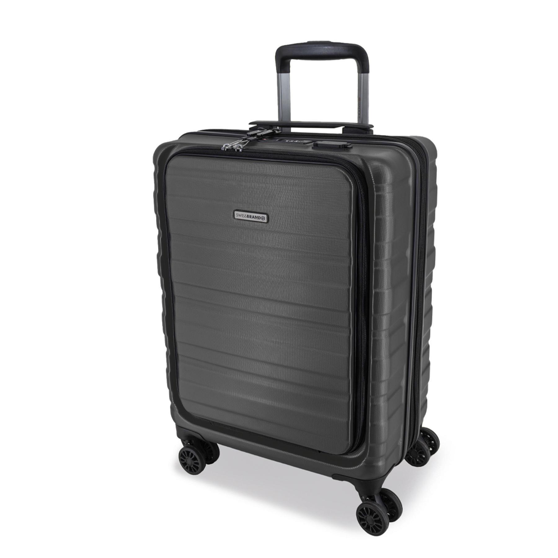 Чемодан Swissbrand Freya S Charcoal (SWB_LHFRE174S)