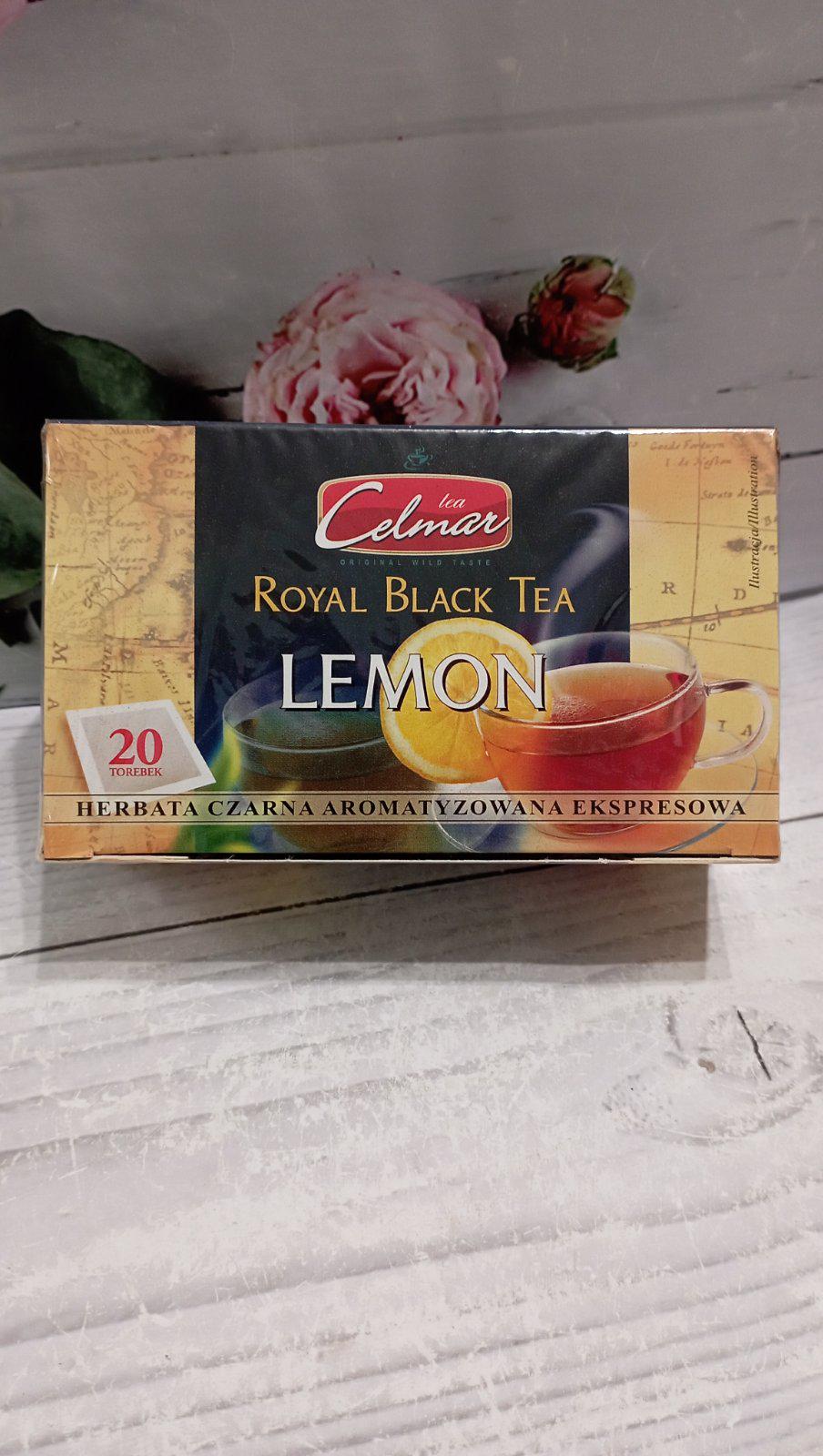 Чай чорний ароматизований Celmar Лимон 20 пакетиків 34 г (30365735) - фото 2 Чай чорний ароматизований Celmar Лимон 20 пакетиків 34 г (30365735) - фото 2