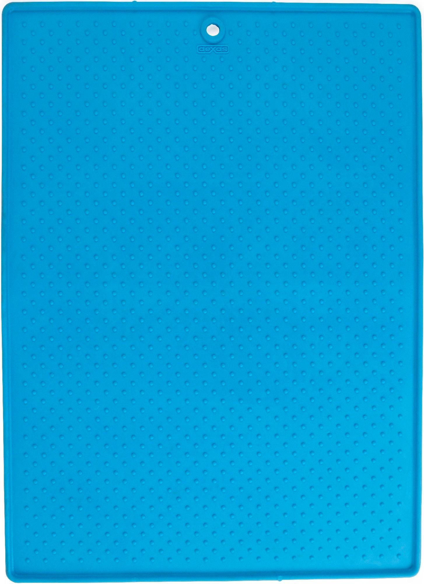 Килимок антиковзкий Dexas Pet Bowl Grippmat Large під миски для тварин Блакитний (PW9502194)