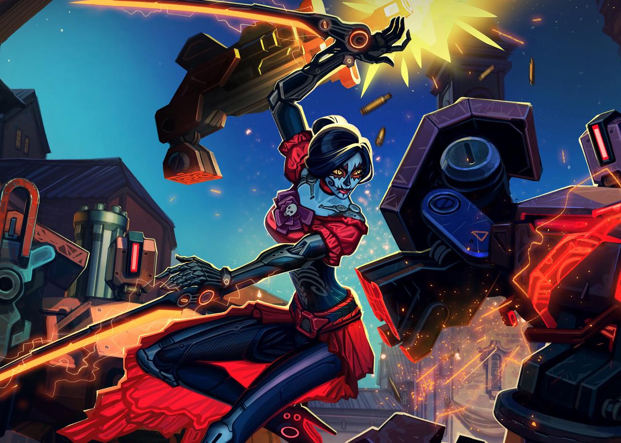 Картина GeekLand Overwatch битва (OW.09.031)