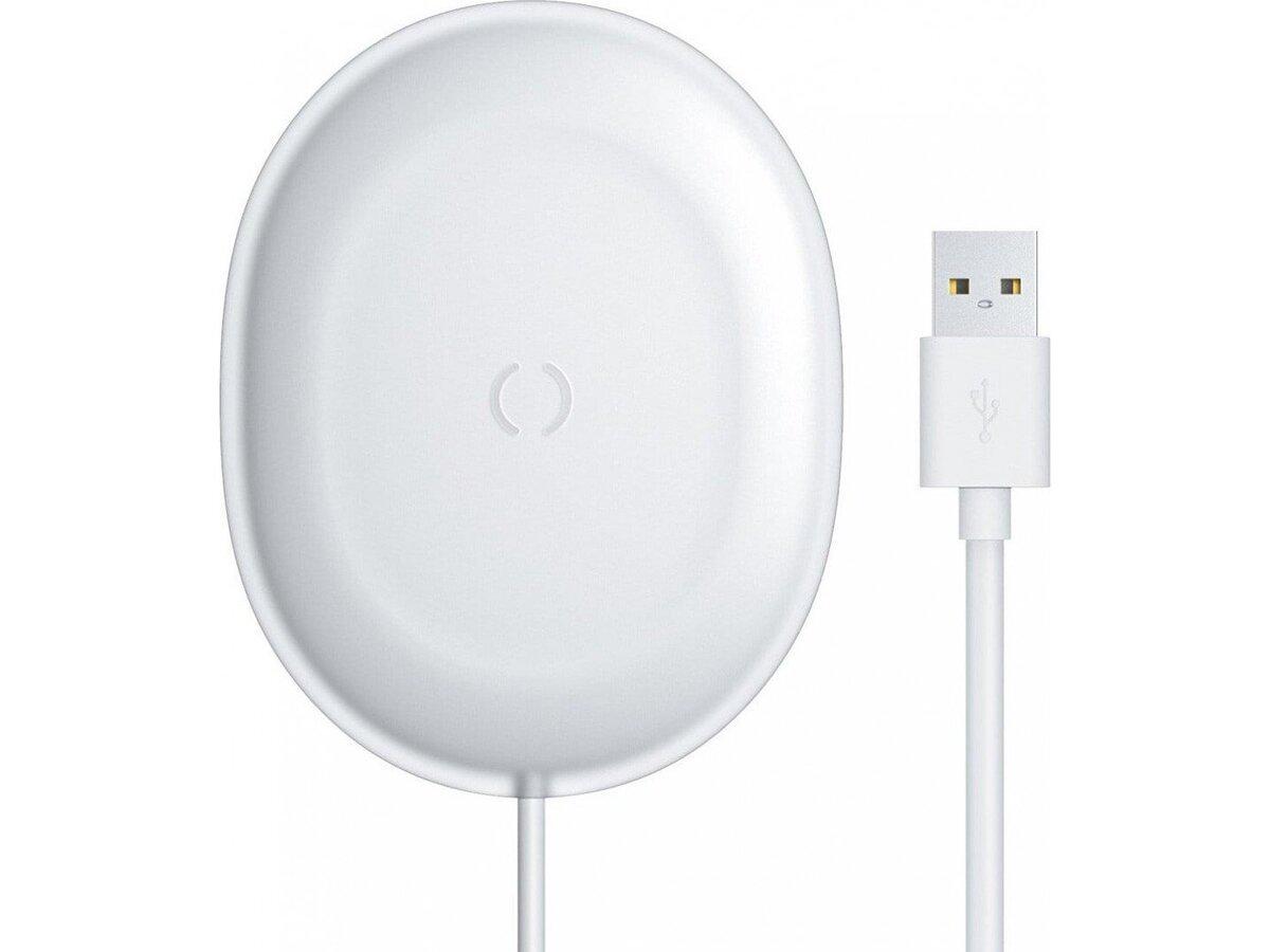Зарядное устройство беспроводное для BASEUS Jelly 15W 2A White (WXGD-02)