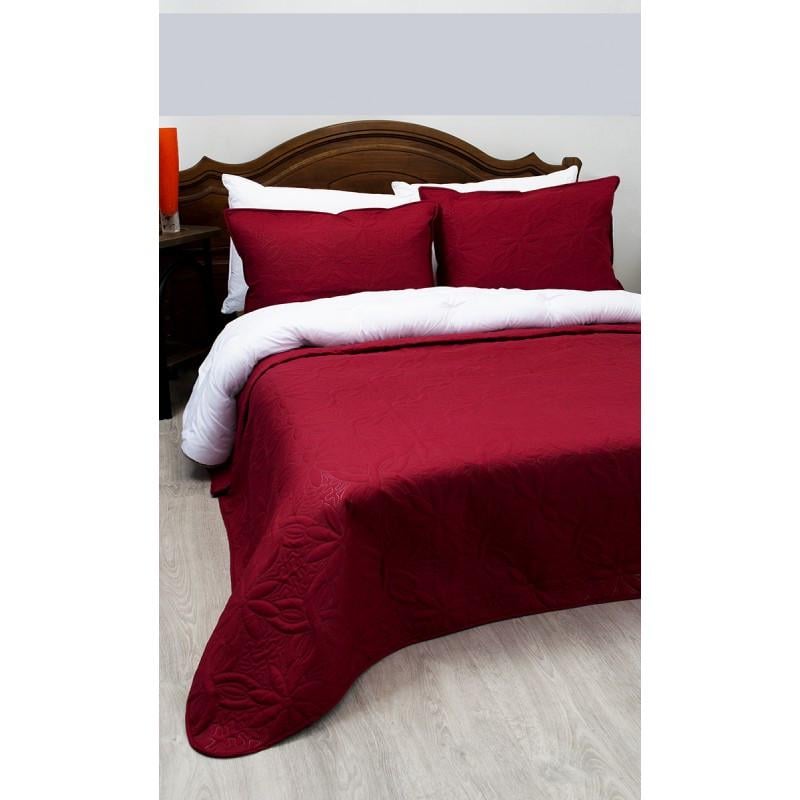 Покрывало Lotus Broadway Basic 175x220 см Бордовый (3929973)