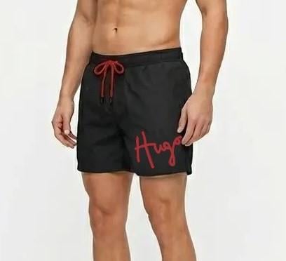 Шорти чоловічі для плавання Hugo Boss Quick-Dry Swim Shorts With Logo Print HB-3009BL L