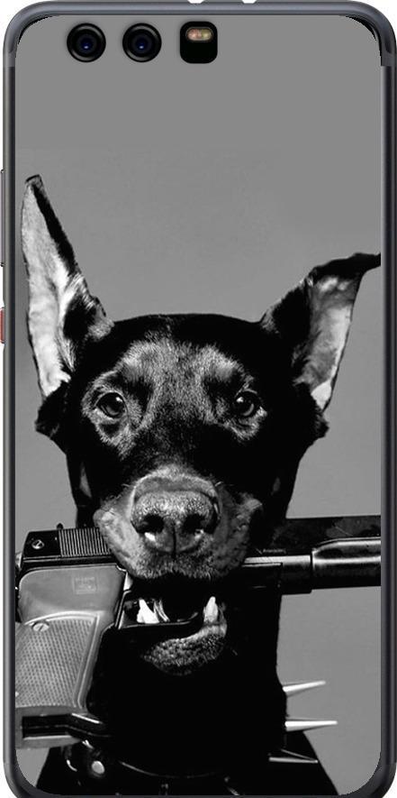 Чехол на Huawei P10 Plus Доберман (2745u-963-42517)