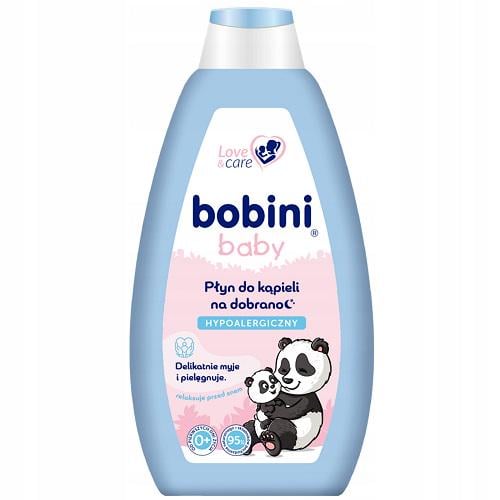Детский гель для купания перед сном Bobini гипоаллергенный 500 мл 0+ (605861662)