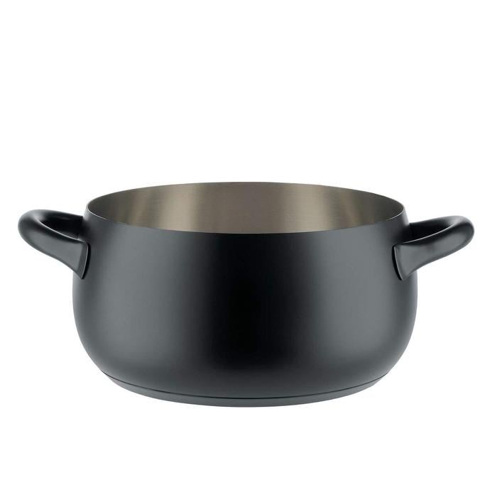 Кастрюля Alessi Mami 25,5 см 5,2 л Черный