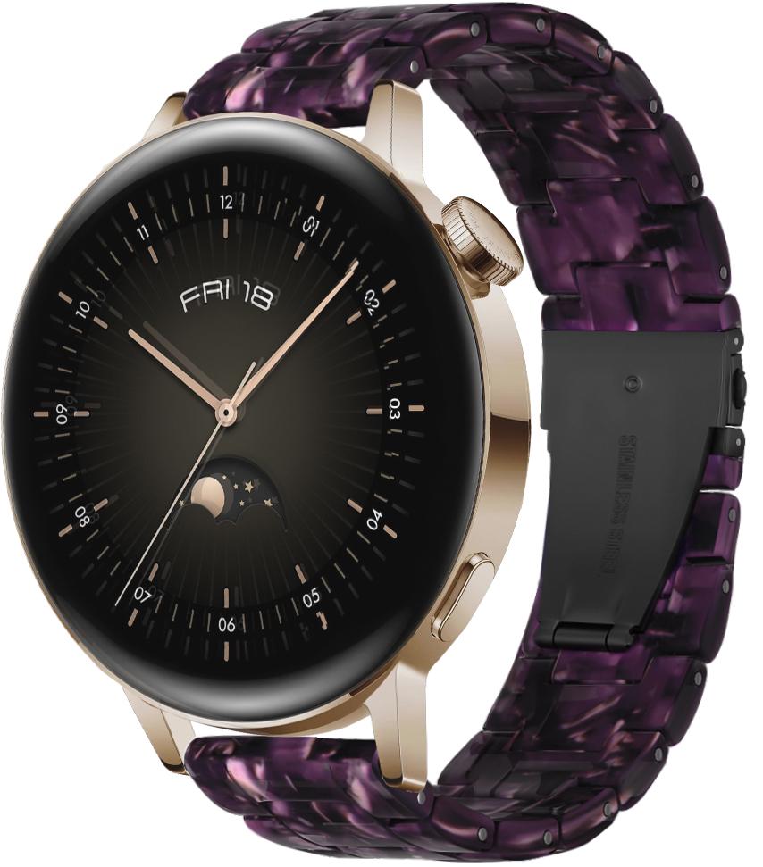 Ремешок из Cмолы Resin для Huawei Watch GT3 42 мм Violet (28820-2F)