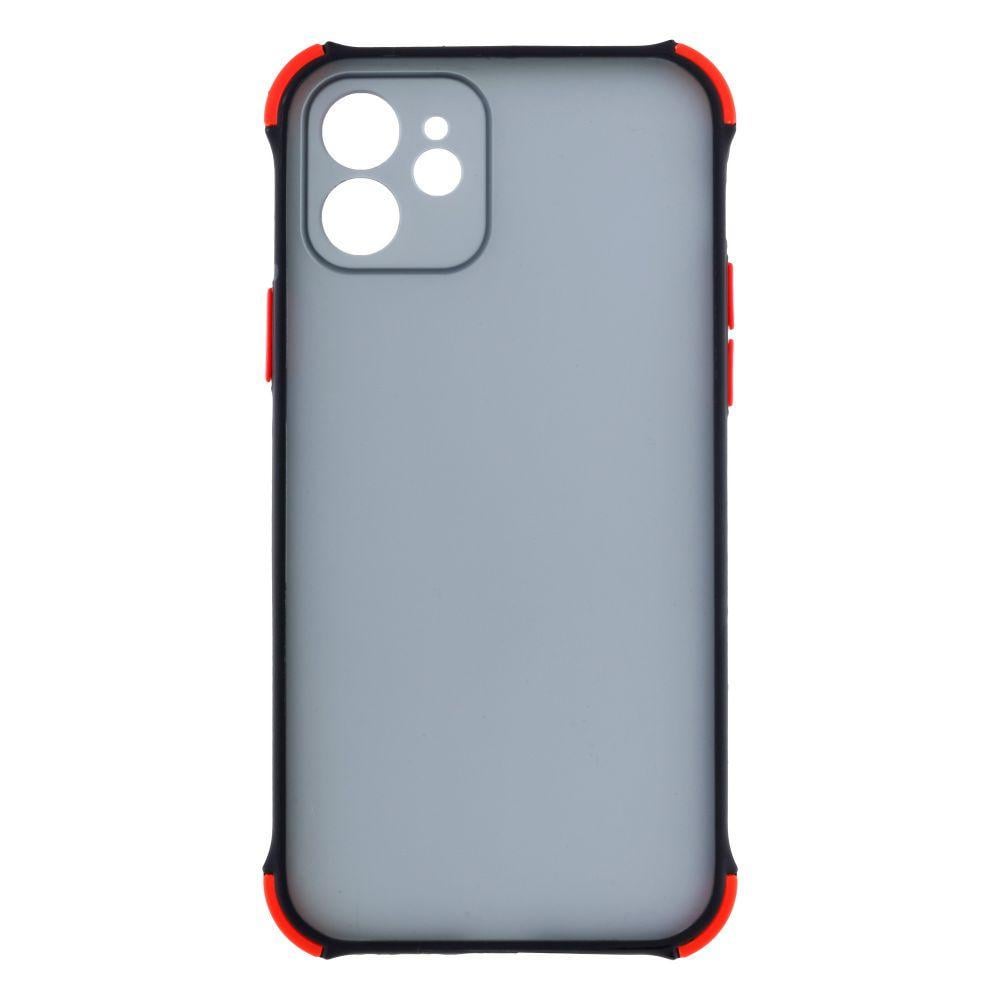 Силіконовий Чохол Накладка Avenger Armor Dark with Frame для iPhone 12 Чорний - фото 1