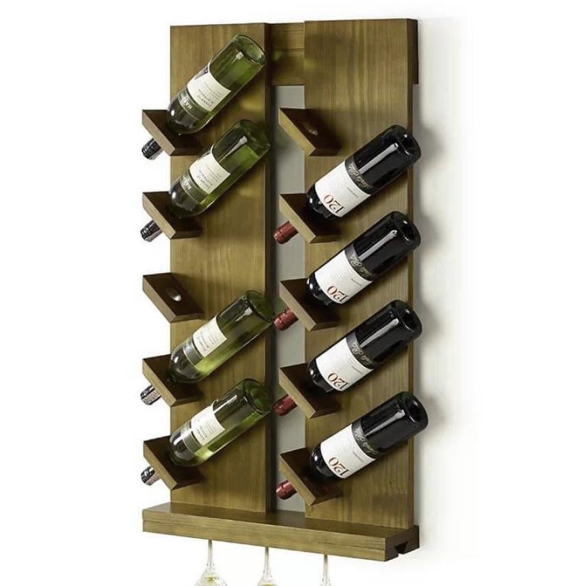 Полка для вина настенная из дерева Накотари Мускат (ПНК-023107)