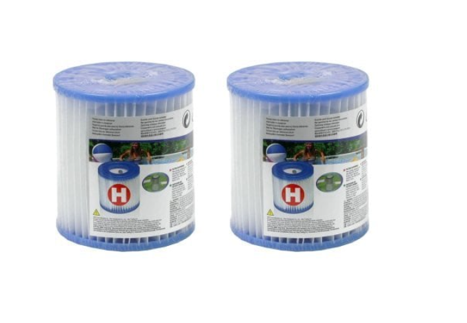 Картридж змінний для фільтр-насоса тип Н 10х9 см 2 шт. Білий (132-9-29007-2)