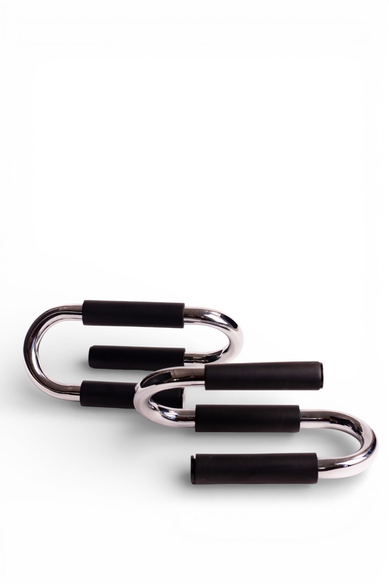 Комплект упоров для отжиманий MaxIQ-MD1419 S-образные стальные 2 шт. (33242961)