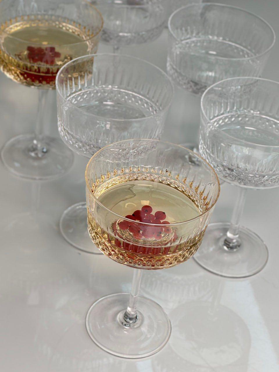 Набор 6 бокалов коктейльных Торино 6 шт. 340 мл Прозрачный (102-735) - фото 3 Набор 6 бокалов коктейльных Торино 6 шт. 340 мл Прозрачный (102-735) - фото 3