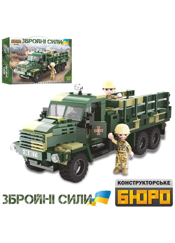 Конструктор Limo Toy KB 195 ВСУ военный грузовик 473 деталей (404672) - фото 2