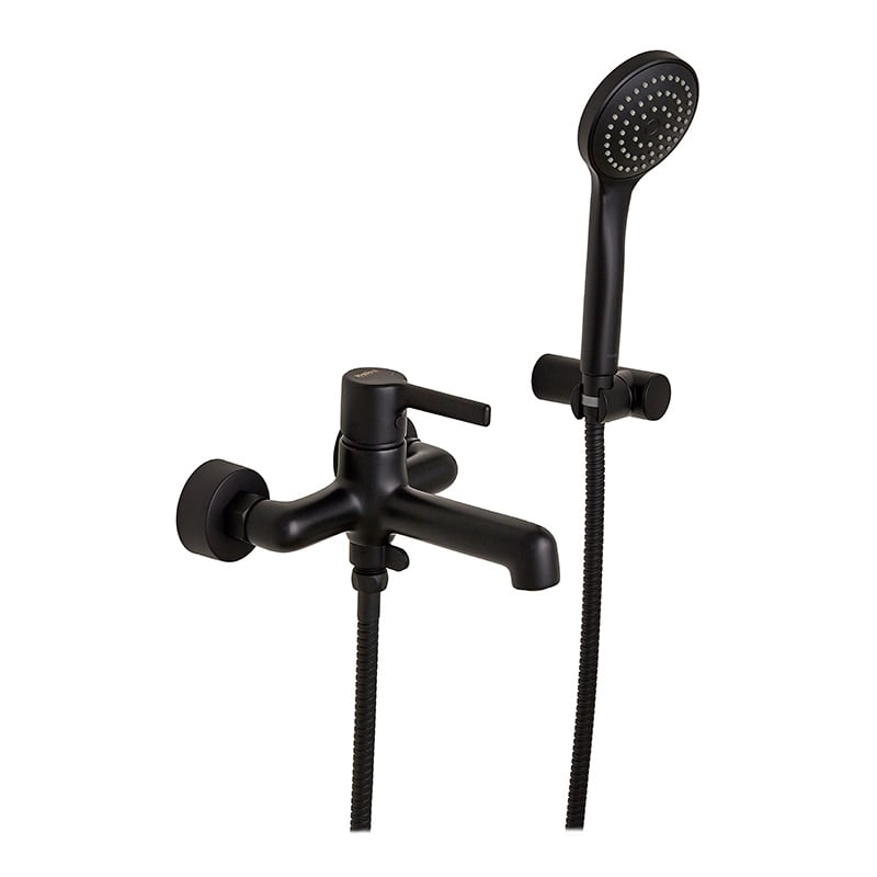 Змішувач для ванни Haiba Markus 009 euro Black (HB3975)