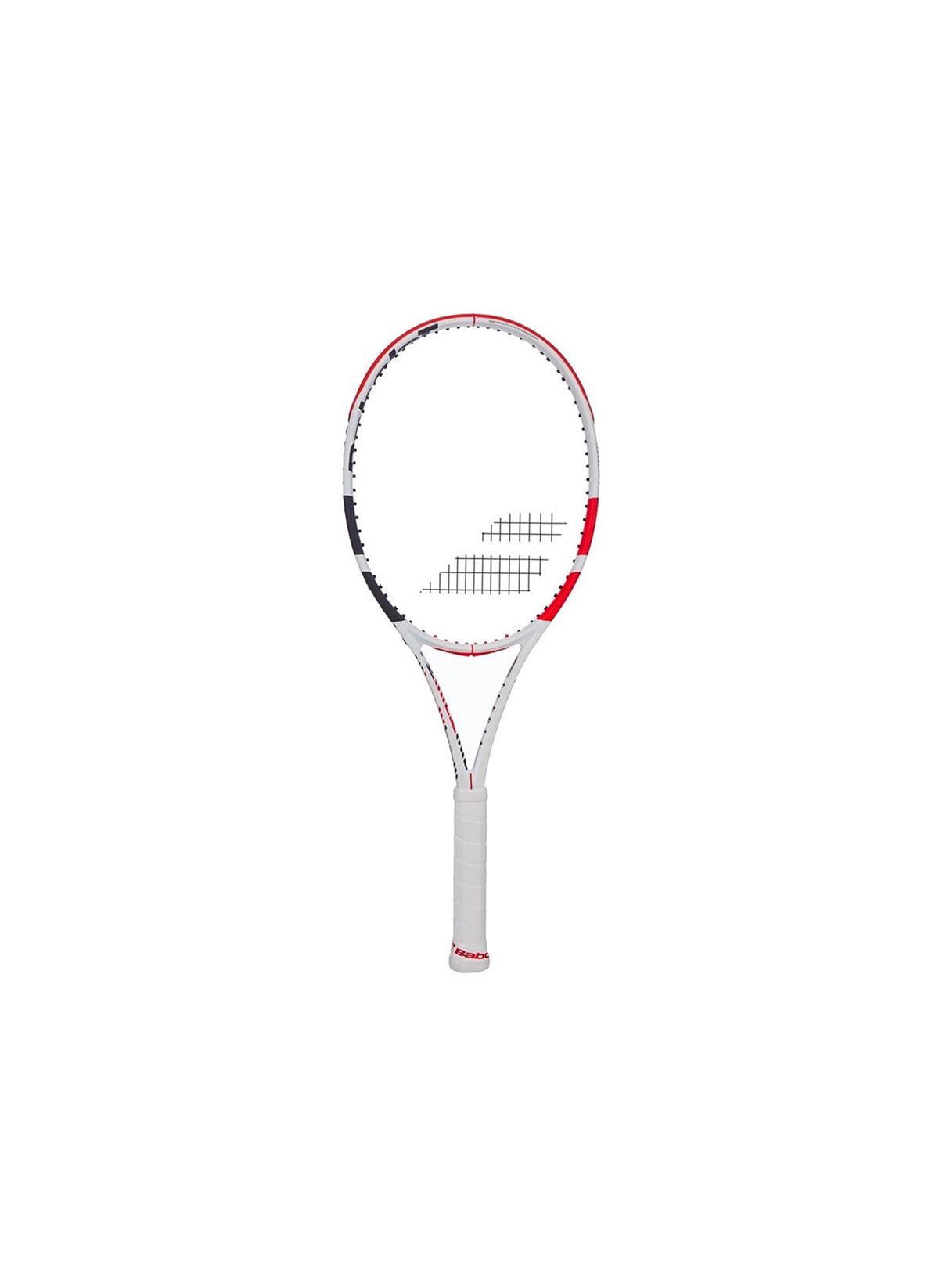 Babolat Pure Strike Lite unstr no cover Gr2 White Red