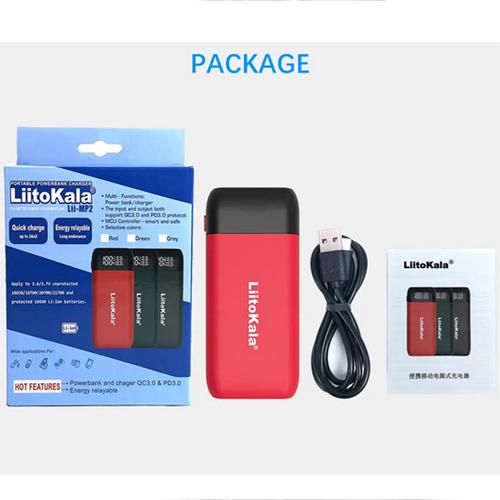 Зарядное устройство PowerBank LiitoKala Lii-MP2 Charger Red - фото 2