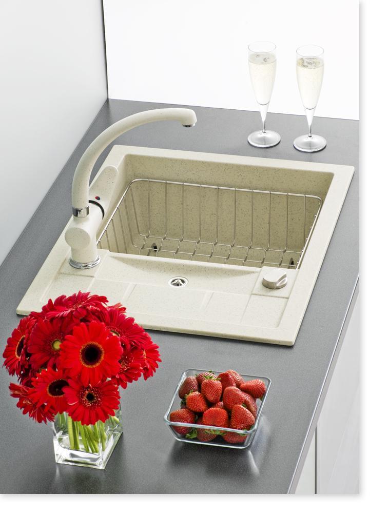 Кухонная мойка LONGRAN ULTRA ULS 615.500 Песочный (38 Terra) - фото 4