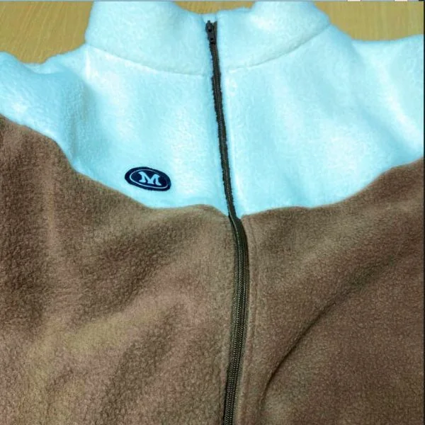 Кофта жіноча флісова C00214-7 L Біло-коричневий (C00214-7) - фото 3