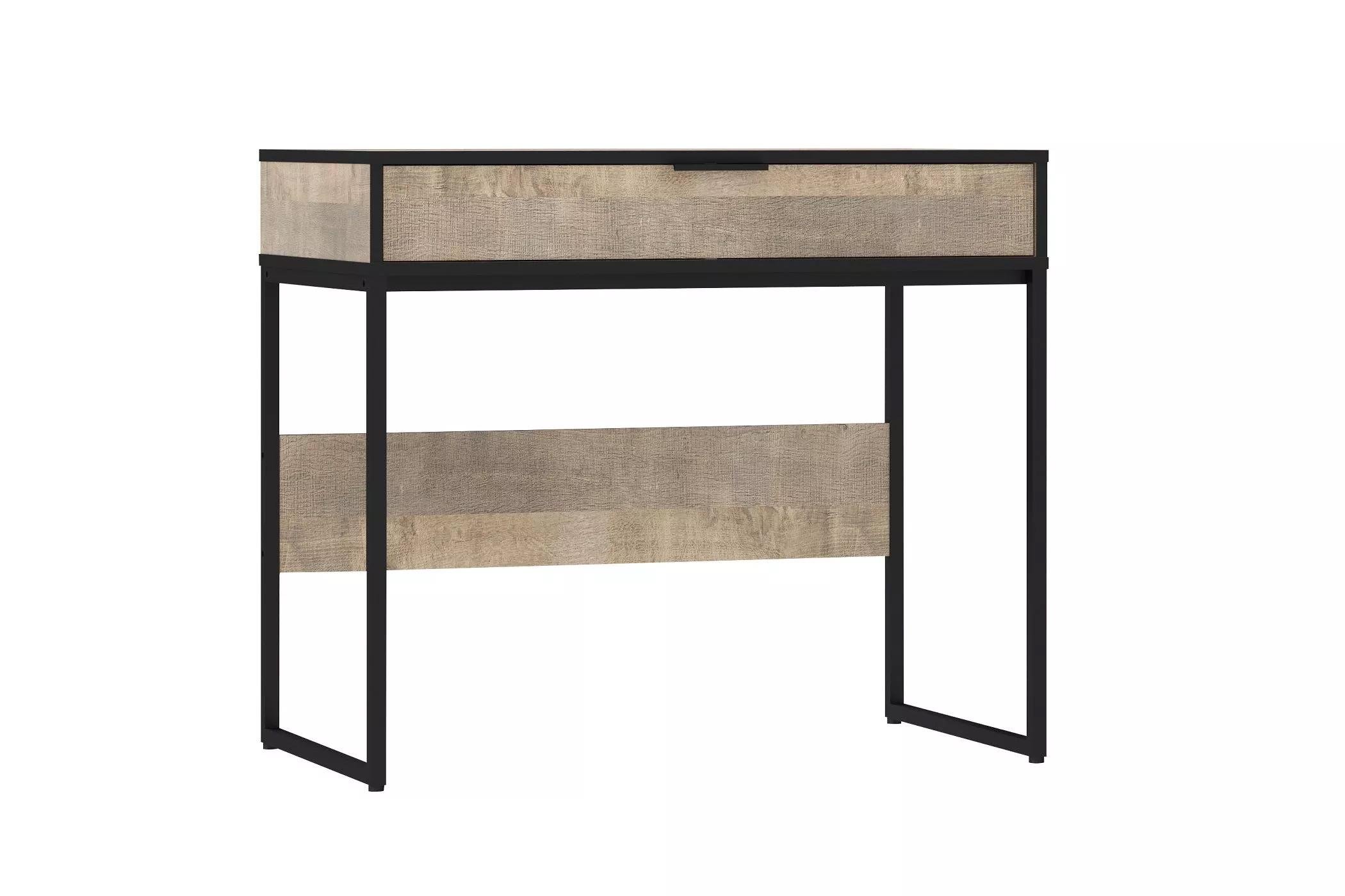 Стол туалетный F-9 Лофт с выдвижным ящичком 900х500х780 мм Дуб гранж песочный (74983270985798274398203) Стол туалетный F-9 Лофт с выдвижным ящичком 900х500х780 мм Дуб гранж песочный (74983270985798274398203)