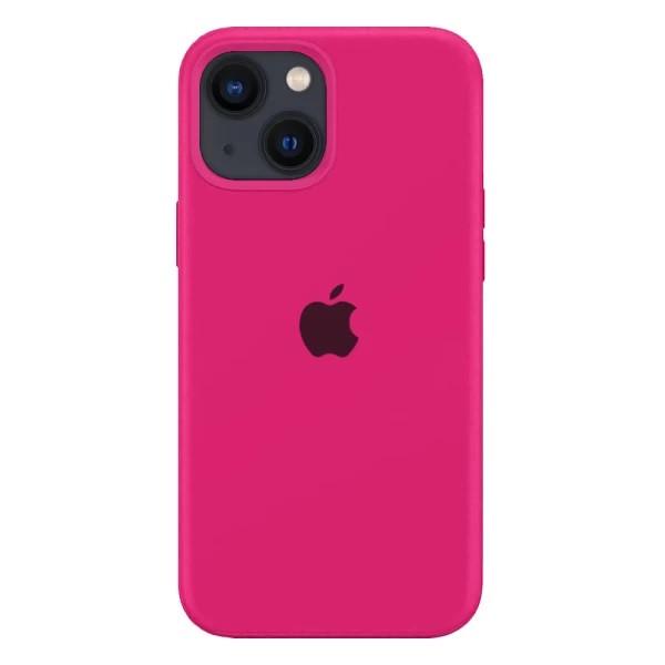 Силиконовый Чехол Накладка Silicone Case для iPhone 13 Shiny Pink - фото 1