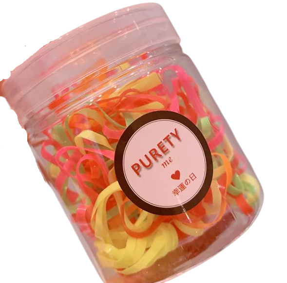 Набір резинок для волосся Color 4 11715 250 шт (4570494) Набір резинок для волосся Color 4 11715 250 шт (4570494)