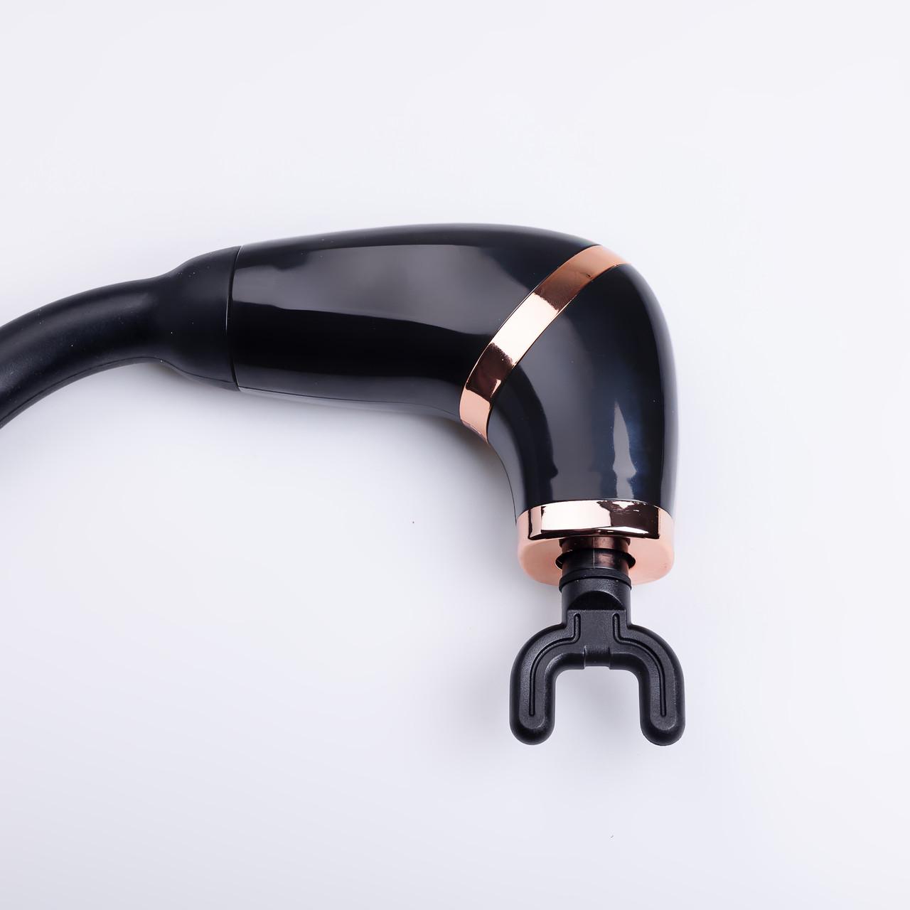 Массажер перкуссионный ручной аккумуляторный 17 Вт зарядка от USB до 3200 об/мин Черный (7213) - фото 6 Массажер перкуссионный ручной аккумуляторный 17 Вт зарядка от USB до 3200 об/мин Черный (7213) - фото 6