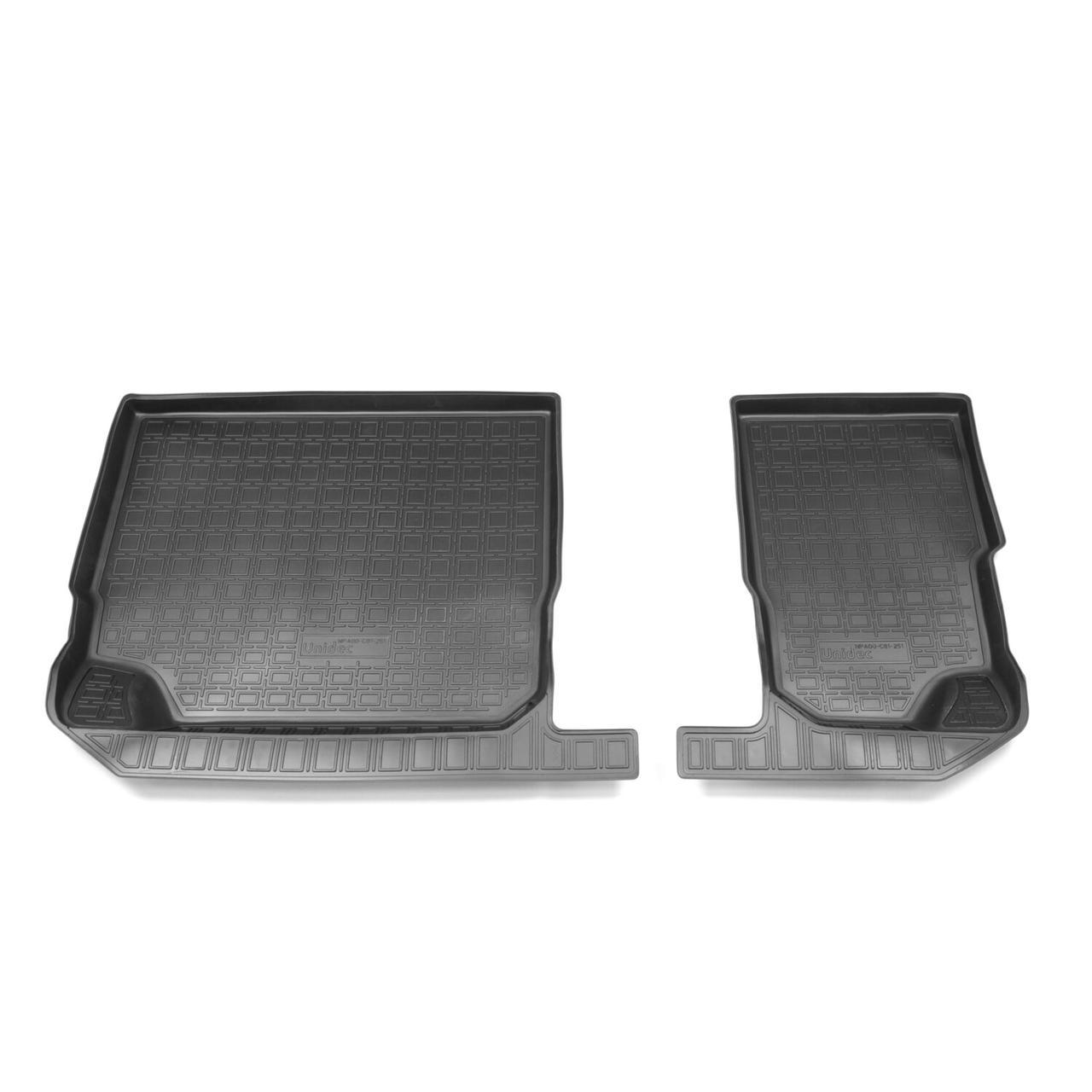 Коврики в салон NorPlast для Skoda Kodiaq 17- 3 ряд полиуретановые (NPA00-C81-251)