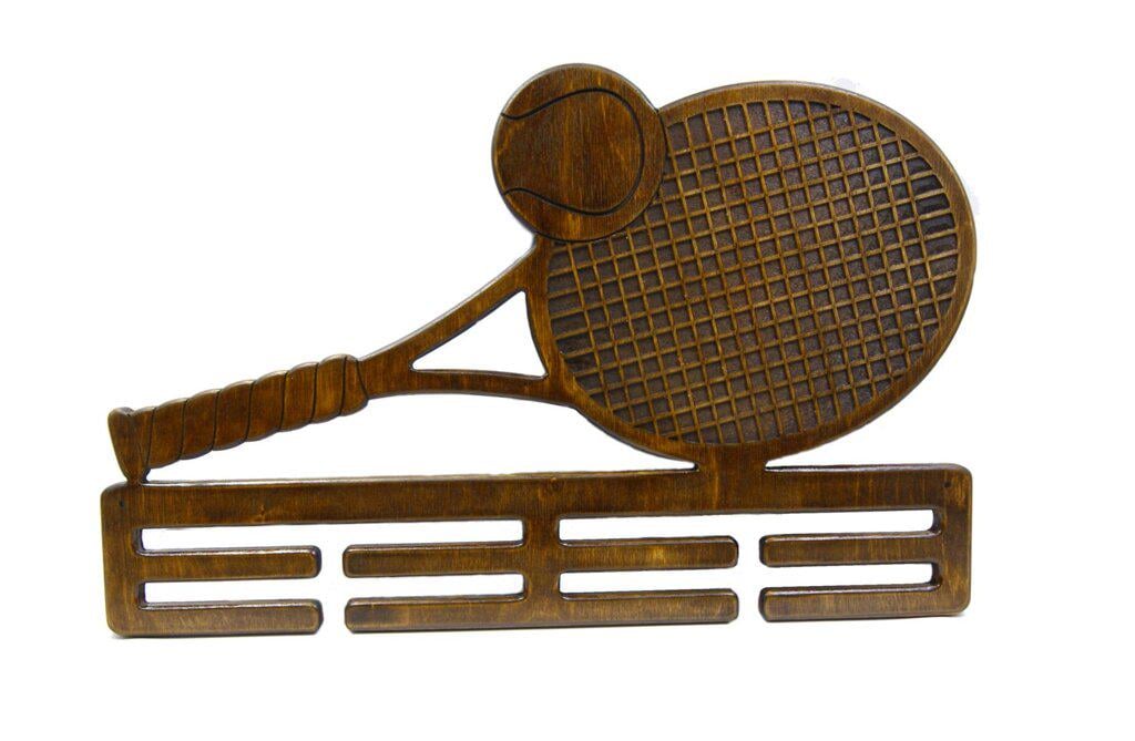 Настенная медальница из дерева ручной работы (33022-Нов)