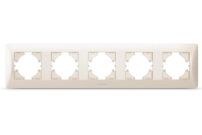 Рамка Videx на на 5 місць горизонтальна