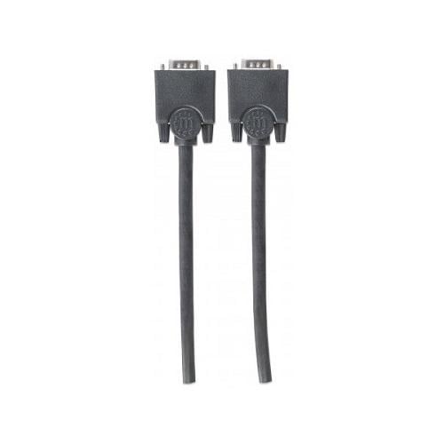 Кабель Manhattan VGA 15M-15M 311731 1,8 мекранований Black (11315048) - фото 2 Кабель Manhattan VGA 15M-15M 311731 1,8 мекранований Black (11315048) - фото 2