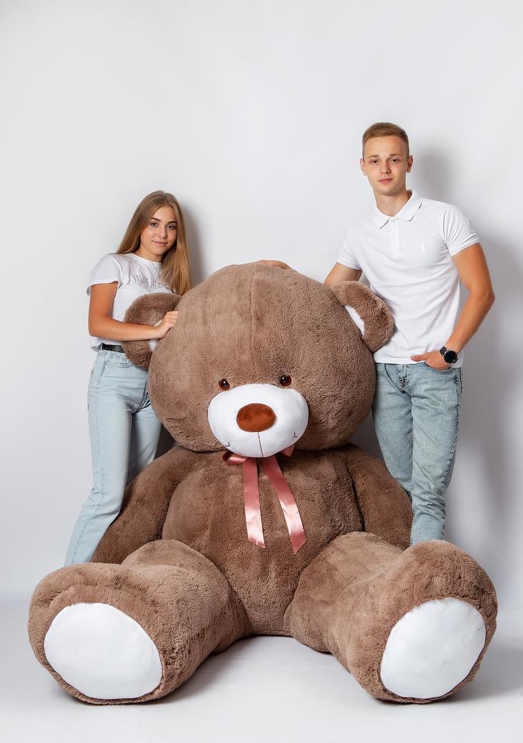 Ведмідь плюшевий HappyDays Ветлі 2,5 м Мокко (Vetli250041)